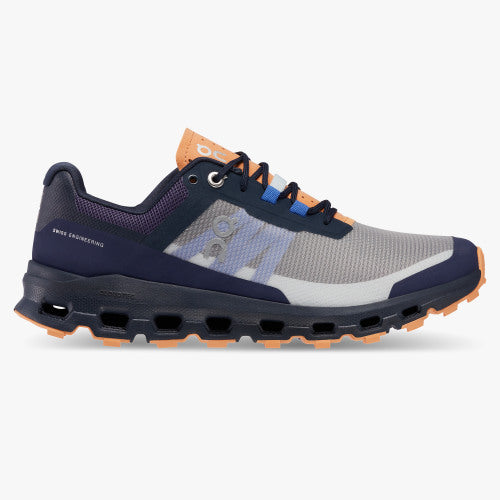 CLOUDVISTA - Damen Lauf- und Freizeitschuh | Ultraleicht und vielseitig - Grau-Blau MIDNIGHT | COPPER Bild 1
