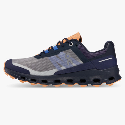 CLOUDVISTA - Damen Lauf- und Freizeitschuh | Ultraleicht und vielseitig - Grau-Blau MIDNIGHT | COPPER Bild 2