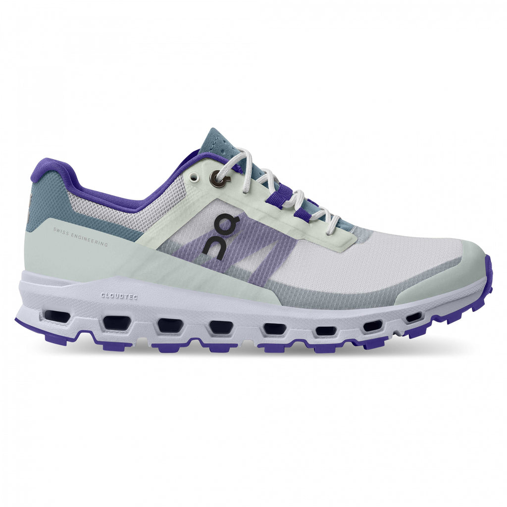 Cloudvista - Damen Lauf- und Freizeitschuh | Ultraleicht und vielseitig - Weiß-Lila FROST | MINERAL Bild 1