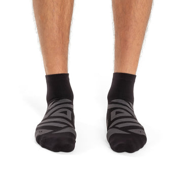 PERFORMANCE MID SOCK- Herren Socken | atmungsaktiv - Schwarz-Grau BLACK | SHADOW Bild 1