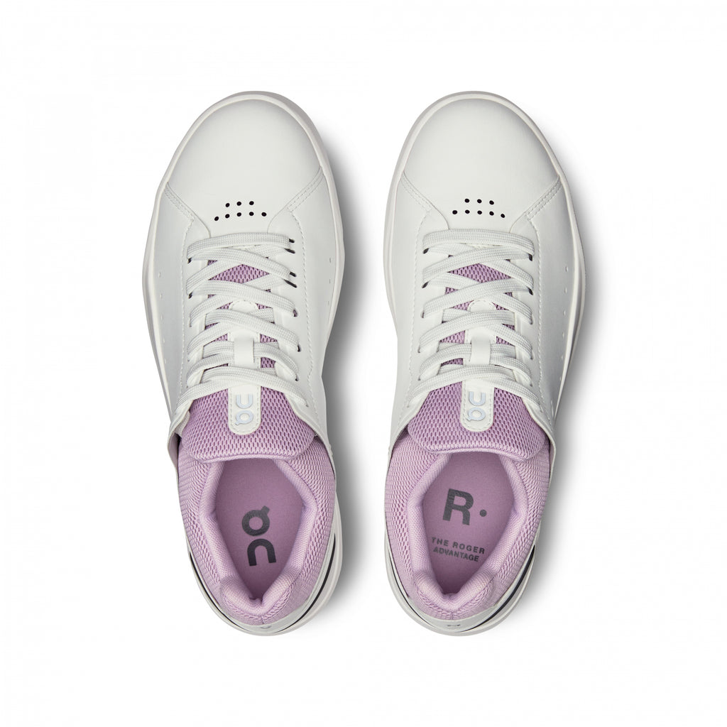 THE ROGER ADVANTAGE - Damen Lifestyleschuh | mit angenehmer Dämpfung - Weiß-Rosa WHITE | ASTER Bild 3