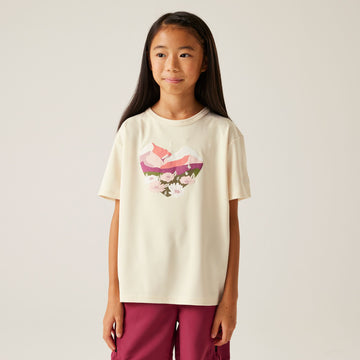 Alvarado IX - Kinder T-Shirt | sehr guter Feuchtigkeitsabtransport - Weiß LightVanilla Bild 1