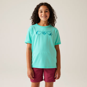 Alvarado IX - Kinder T-Shirt | sehr guter Feuchtigkeitsabtransport - Blau Aruba Blue Bild 1