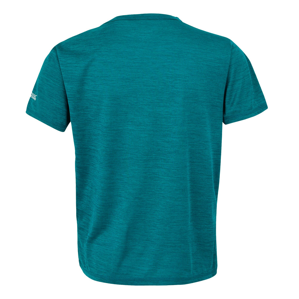 Alvarado IX - Kinder T-Shirt | sehr guter Feuchtigkeitsabtransport - Türkis ExotPlumeMrl Bild 4