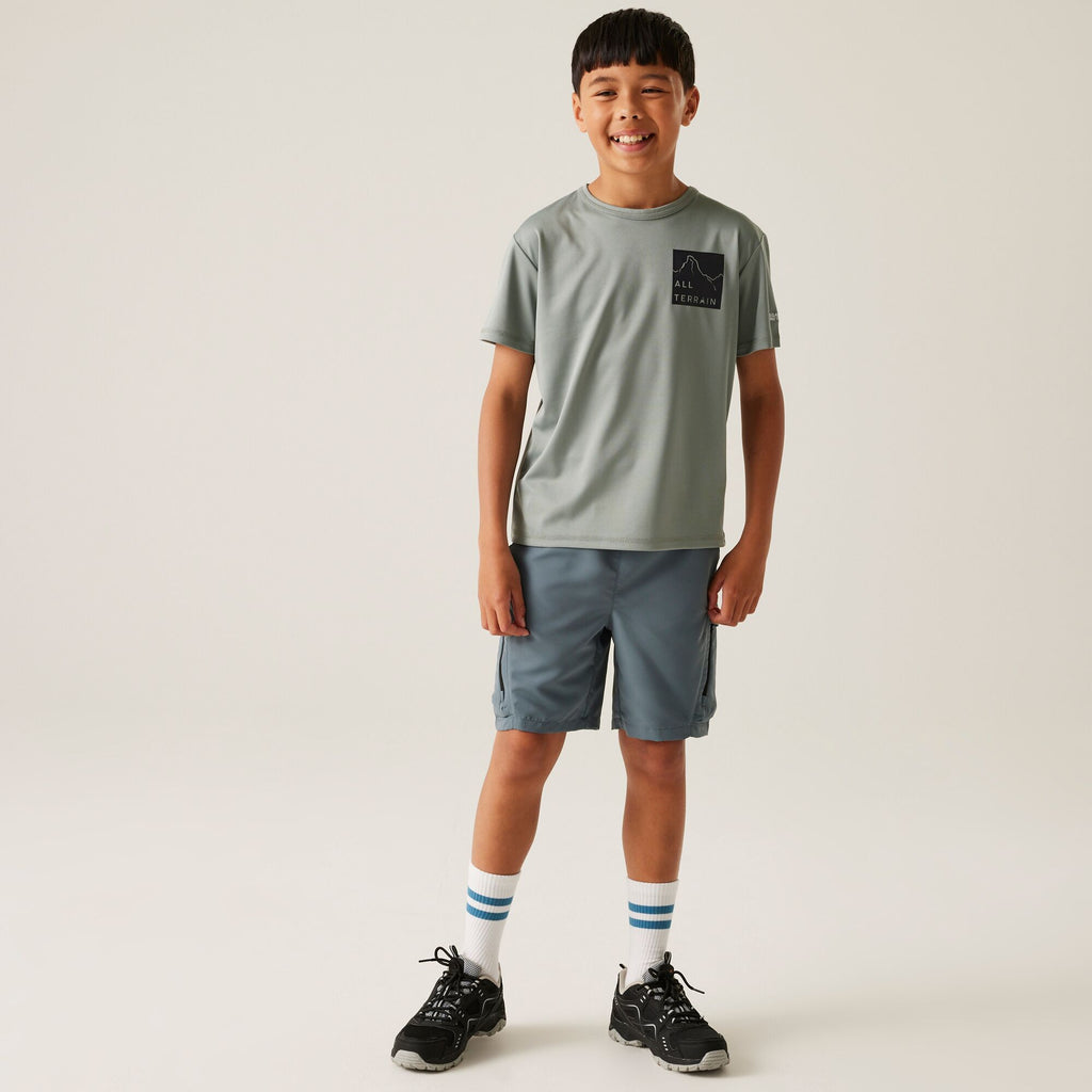 Alvarado IX - Kinder T-Shirt | sehr guter Feuchtigkeitsabtransport - Blau Glacier Bild 1