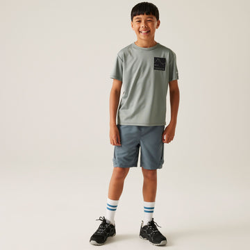 Alvarado IX - Kinder T-Shirt | sehr guter Feuchtigkeitsabtransport - Blau Glacier Bild 1