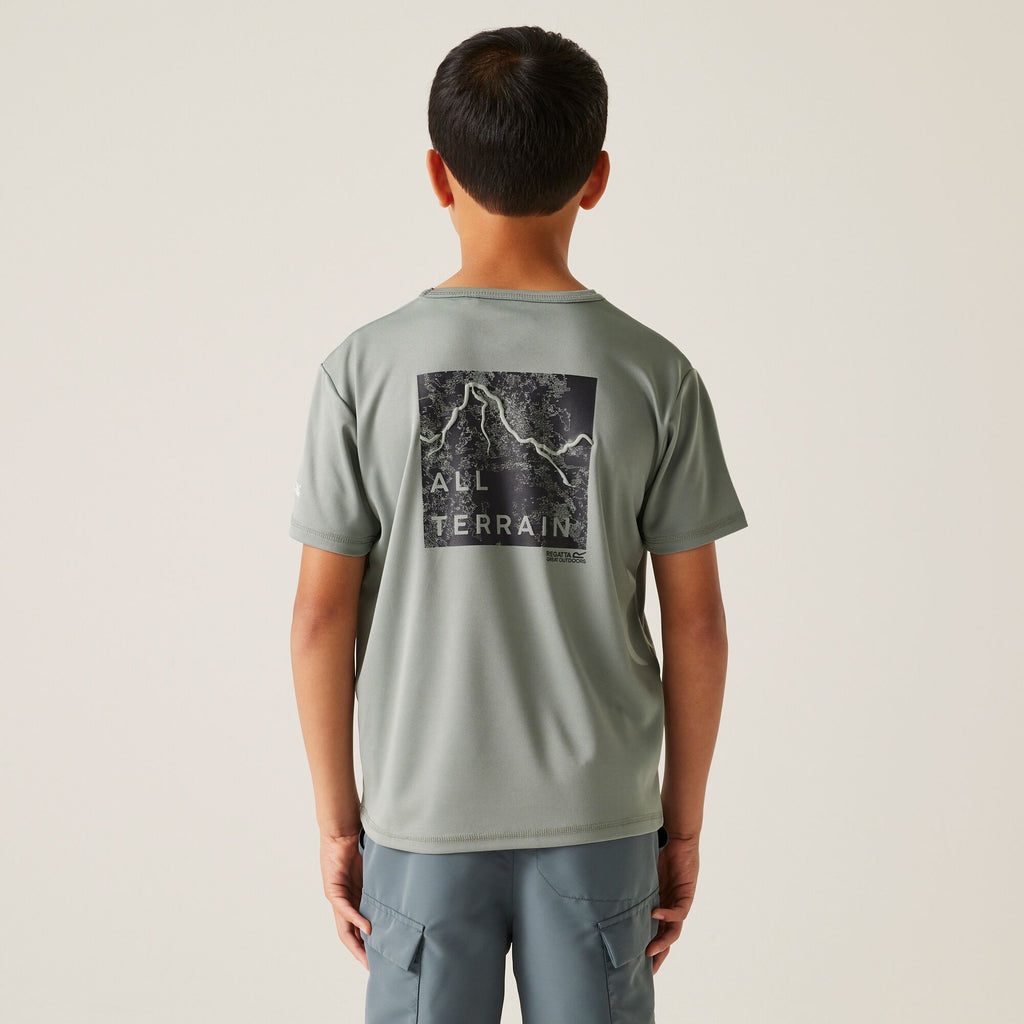 Alvarado IX - Kinder T-Shirt | sehr guter Feuchtigkeitsabtransport - Blau Glacier Bild 2