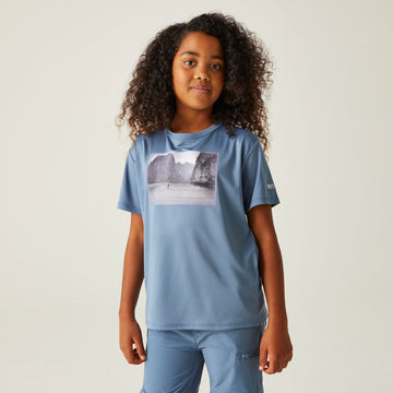 Alvarado VIII - Kinder T-Shirt | schnell trocknend - Blau Coronet Blue Bild 1