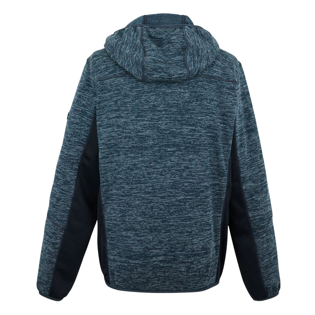 Alven - Herren Jacke | fixierte Kapuze - Blau MnDnM/Nv(Nv) Bild 4