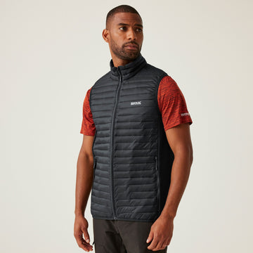 Andreson Hybrid BW - Herren Gilet | leichte Wattierung - schwarz Black Bild 1