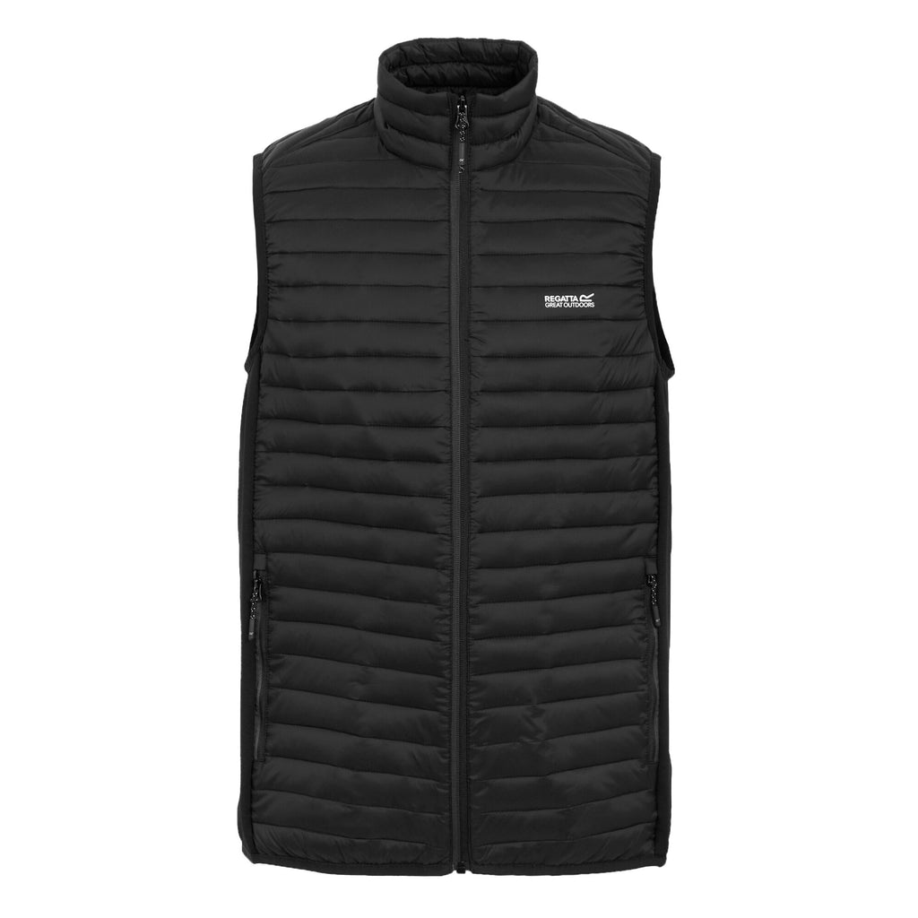 Andreson Hybrid BW - Herren Gilet | leichte Wattierung - schwarz Black Bild 3