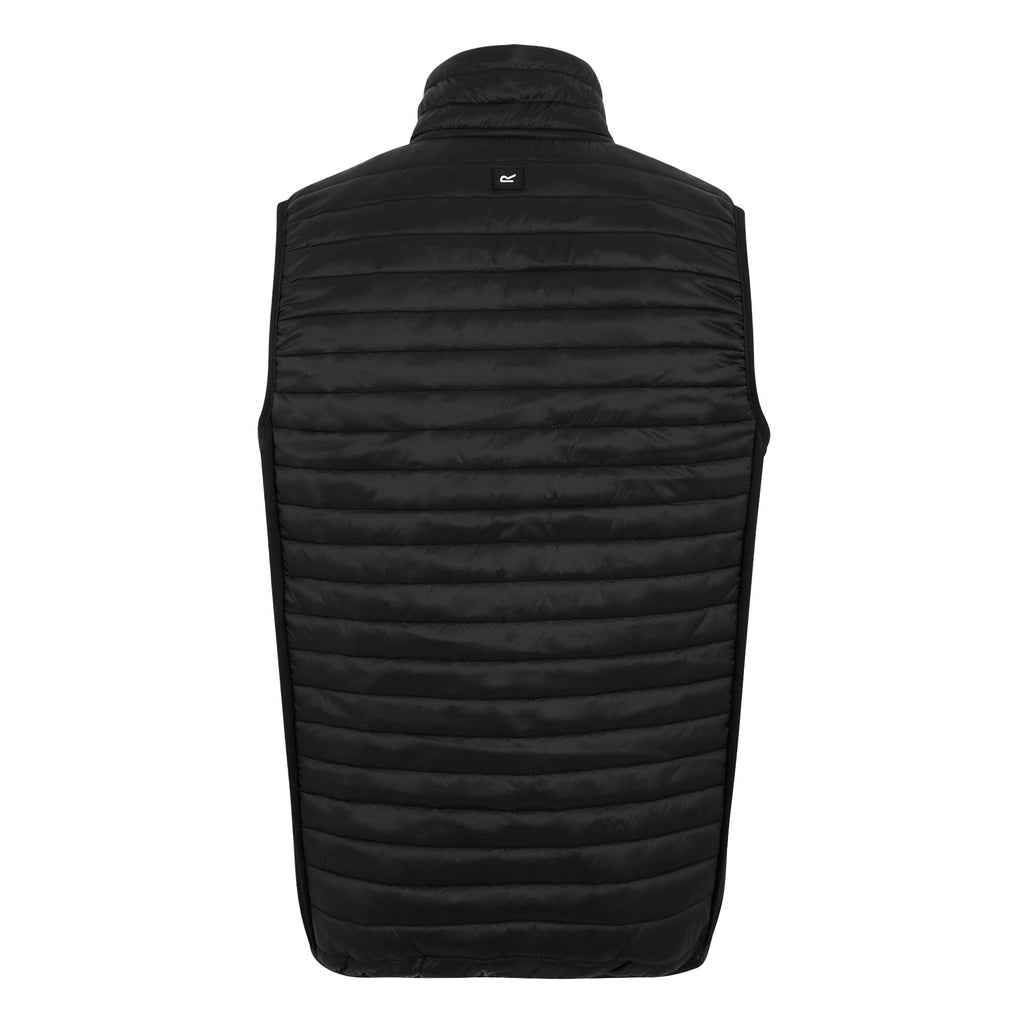 Andreson Hybrid BW - Herren Gilet | leichte Wattierung - schwarz Black Bild 4