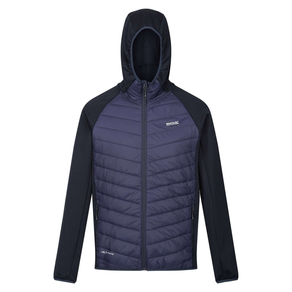Andreson VIII Hybrd - Herren Jacke | mit daunenweicher Warmloft-Isolierung - Dunkelblau Navy Bild 4