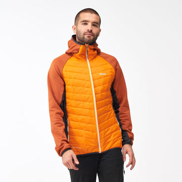 Andreson VIII Hybrd - Herren Jacke | mit daunenweicher Warmloft-Isolierung - Orange OraPep/BrnCo Bild 1