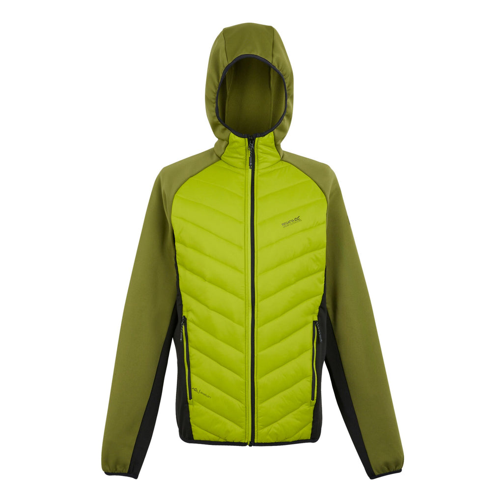 Andreson VIII Hybrid - Herren Jacke | leichte Wattierung - Grün GrnbGn/NphGn Bild 3