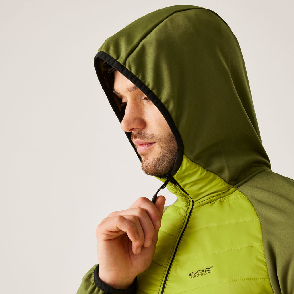 Andreson VIII Hybrid - Herren Jacke | leichte Wattierung - Grün GrnbGn/NphGn Bild 5