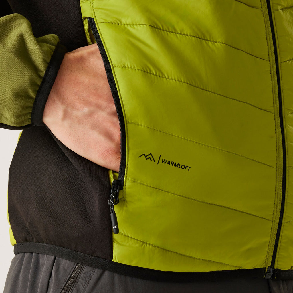 Andreson VIII Hybrid - Herren Jacke | leichte Wattierung - Grün GrnbGn/NphGn Bild 6