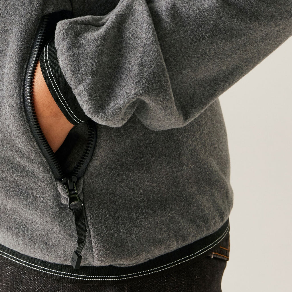 Bayhill - Damen Fleecejacke | weiches Material - Grau Seal Grey Bild 5