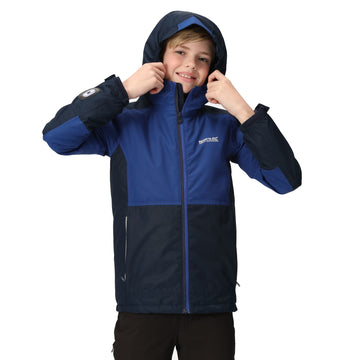 Beamz III - Kinder Jacke | mit integrierter Taschenlampe - Blau Nvy/NewRoyal Bild 1