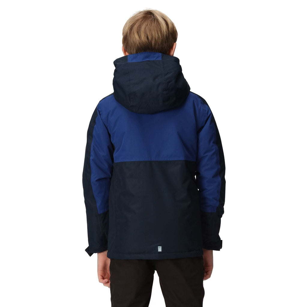 Beamz III - Kinder Jacke | mit integrierter Taschenlampe - Blau Nvy/NewRoyal Bild 2