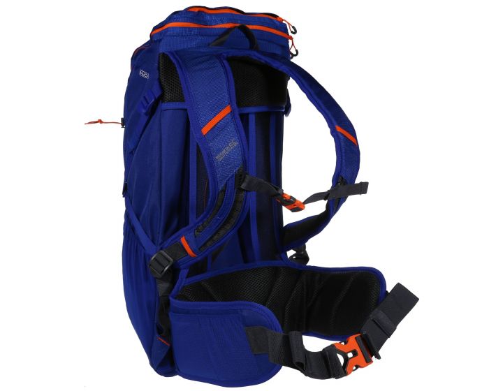 Blackfell III 35L - Kompakter Wander- & Trekkingrucksack | mit integriertem Trinksystem - Blau SurfSp/Blaze Bild 4