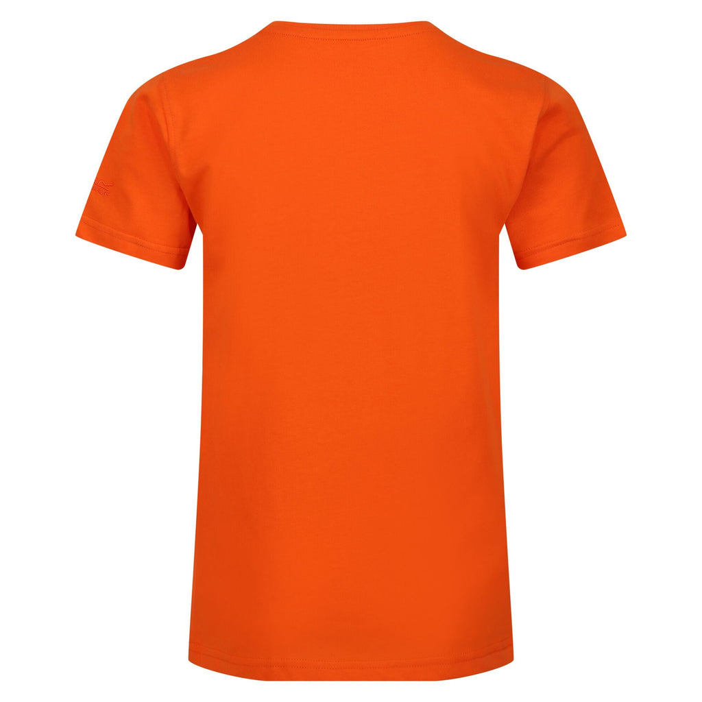 Bosley VI - Kinder T-Shirt | aus Baumwolle - Orange Blaze Orange Bild 2