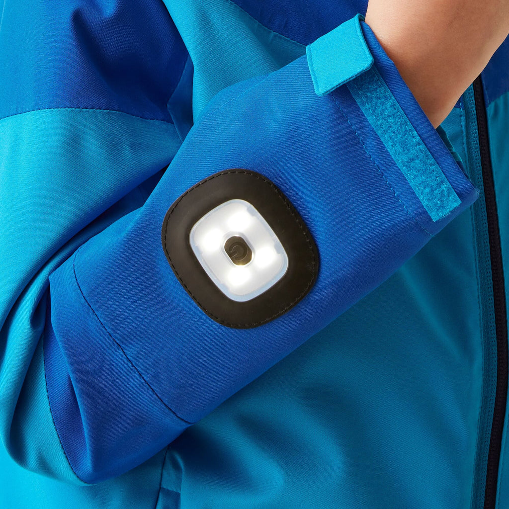 Boys Trekktain 3in1 - Kinder Jacke | Rundum reflektierende Details - Blau Hydro Blue/Olympian Blue Bild 3