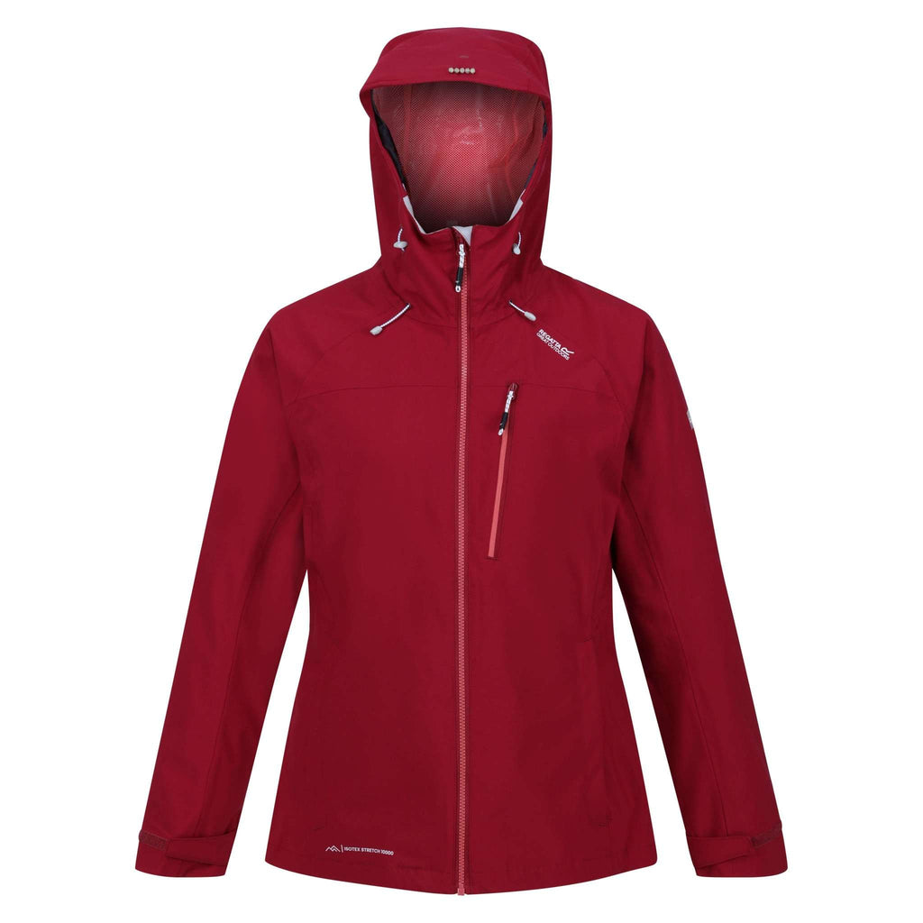 Britedale - Damen Outdoor-Jacke | mit integrierter Taschenlampe - Rot Rumba Red Bild 1
