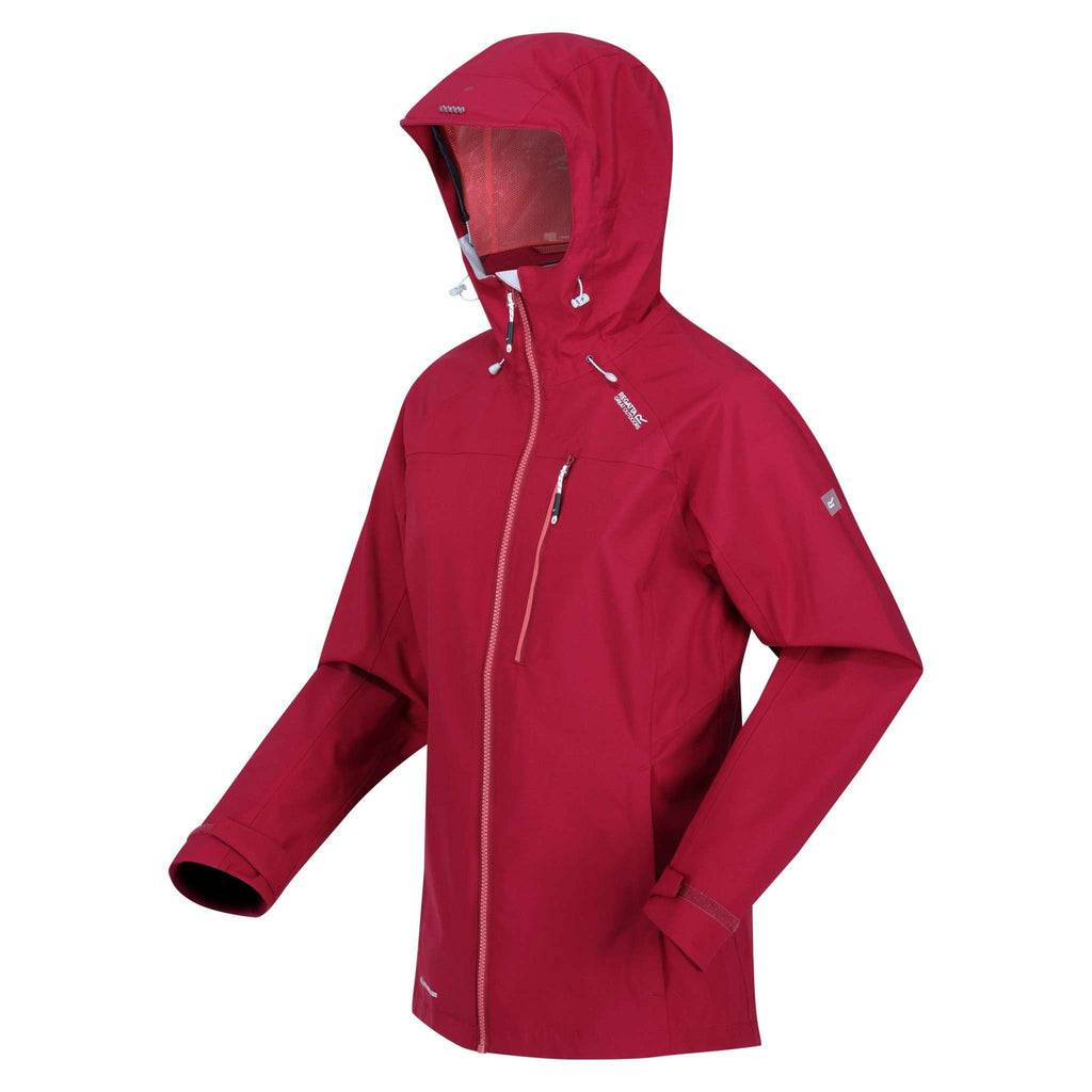 Britedale - Damen Outdoor-Jacke | mit integrierter Taschenlampe - Rot Rumba Red Bild 3