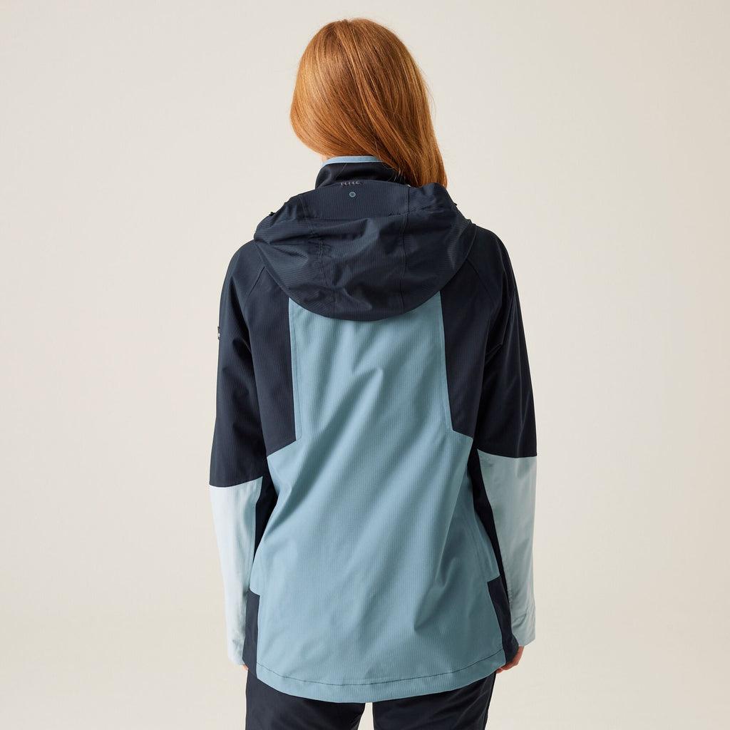 Carletta IX 3 in 1 - Damen Jacke | mit Hybrid Innenjacke und reflektierenden Details - Blau Navy/Coronet Blue Bild 7