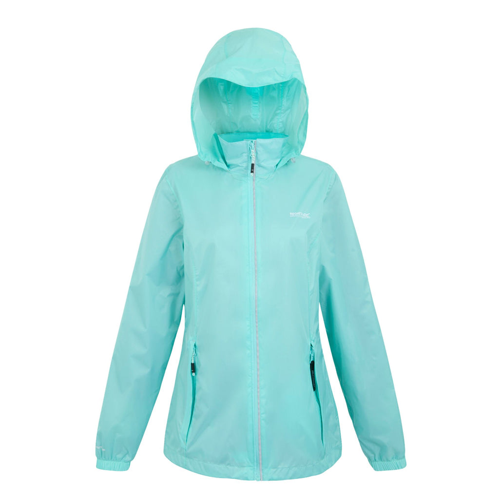 Corinne IV - Damen Regenjacke | mit Reflektor-Paspelierung - Blau Aruba Blue Bild 3