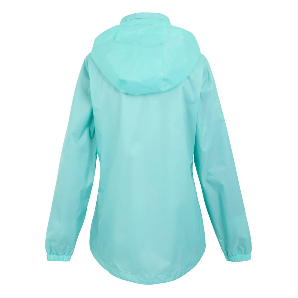 Corinne IV - Damen Regenjacke | mit Reflektor-Paspelierung - Blau Aruba Blue Bild 4