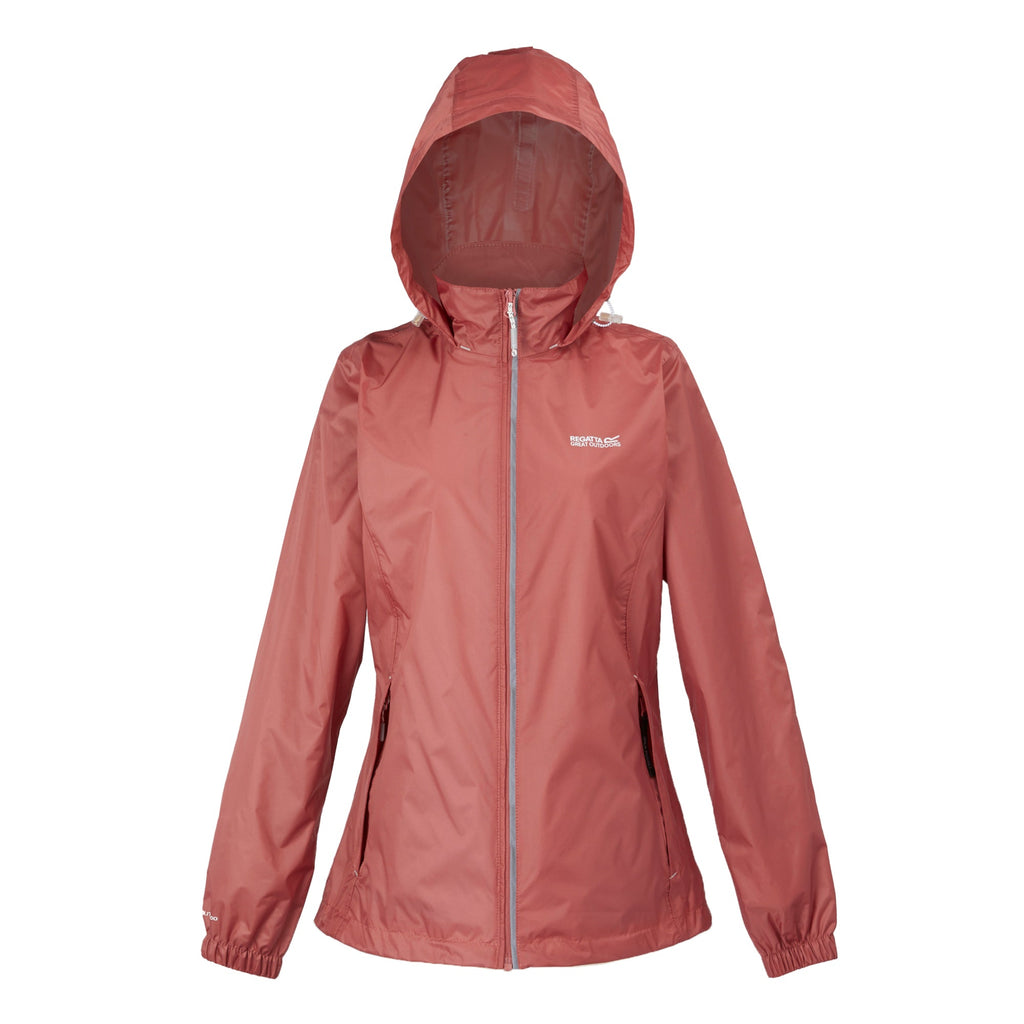 Corinne IV - Damen Regenjacke | mit Reflektor-Paspelierung - Rot Mineral Red Bild 1