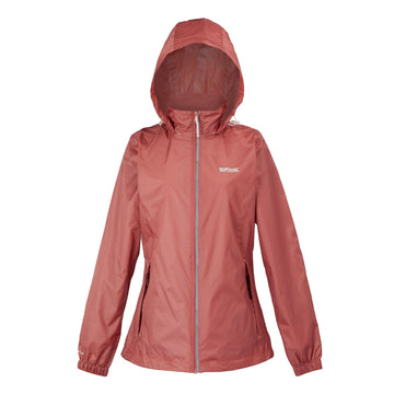 Corinne IV - Damen Regenjacke | mit Reflektor-Paspelierung - Rot Mineral Red Bild 1