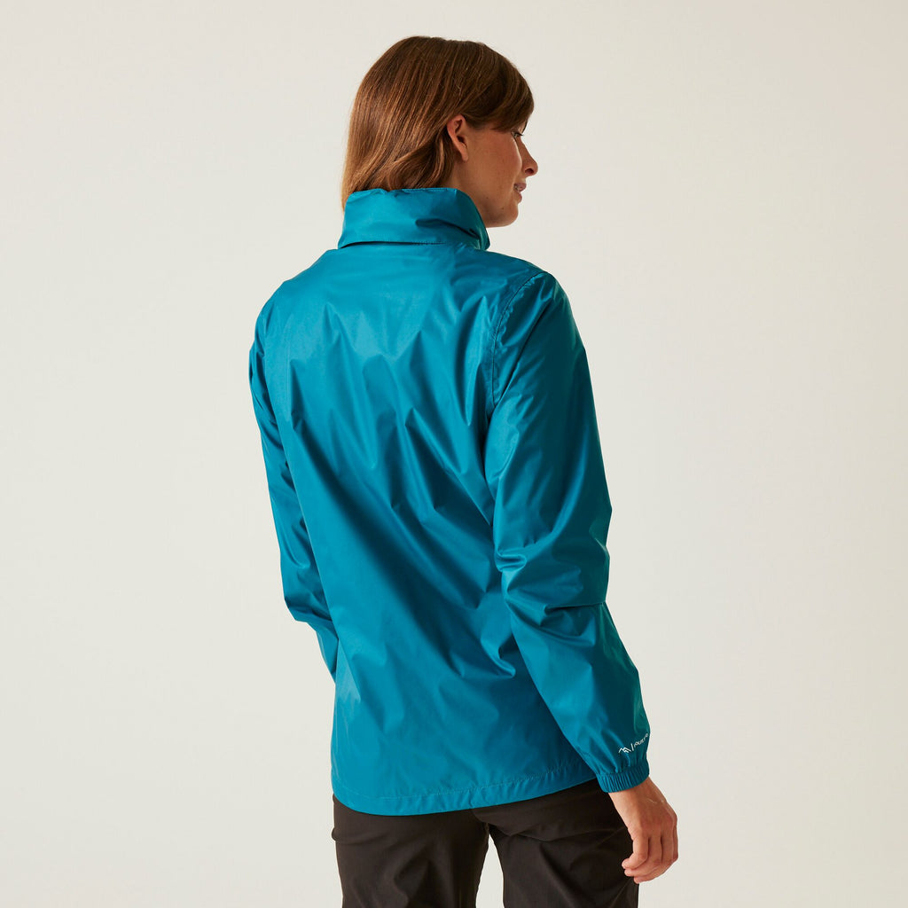 Corinne IV - Damen Regenjacke | mit Reflektor-Paspelierung - Blau Exotic Plume Bild 2