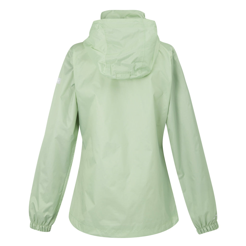 Corinne IV - Damen Regenjacke | mit Reflektor-Paspelierung - Grün Quiet Green Bild 2