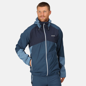 Deserto - Herren Jacke | mit Schirmkapuze - Blau BlueWing/Nav Bild 1