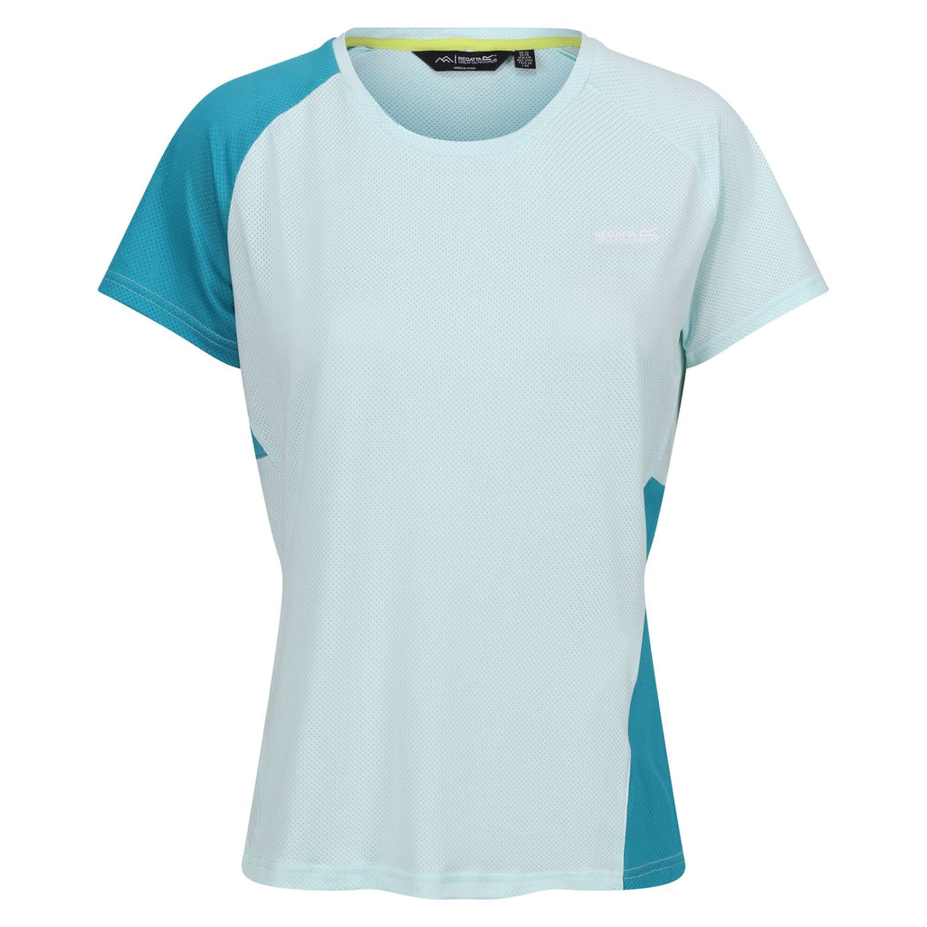 Emera - Damen T-Shirt | schnelltrocknend - Blau Bleached Aqua/Tahoe Blue Bild 1