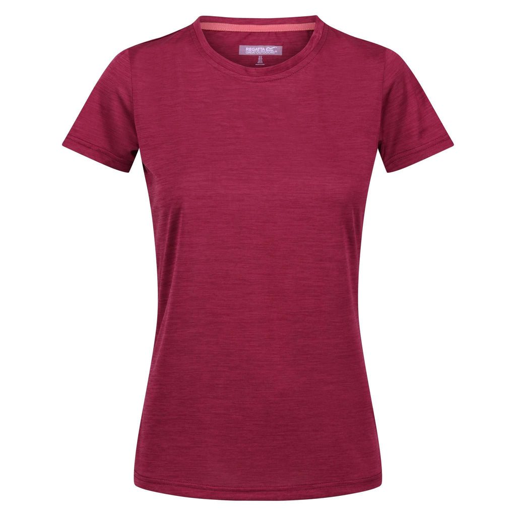 Fingal Edition - Damen T-Shirt | luftig, leicht und schnell trocknend - Rot Rumba Red Bild 1