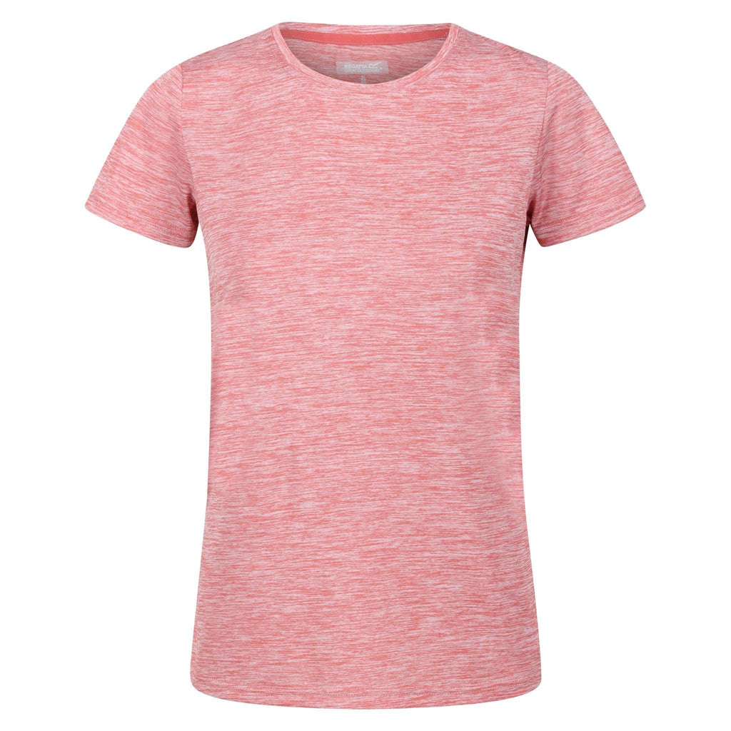 Fingal Edition - Damen T-Shirt | luftig, leicht und schnell trocknend - Rosa Mineral Red Bild 1
