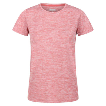 Fingal Edition - Damen T-Shirt | luftig, leicht und schnell trocknend - Rosa Mineral Red Bild 1