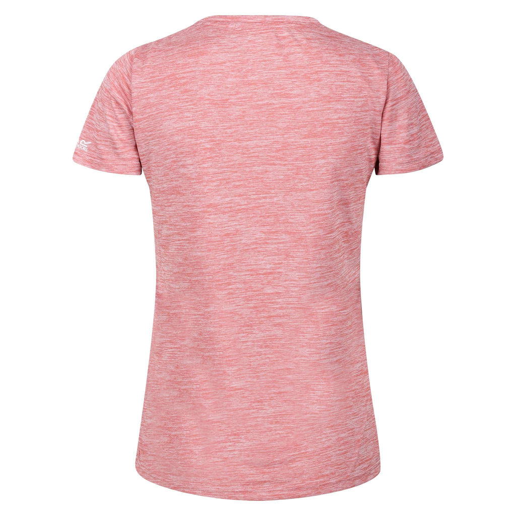 Fingal Edition - Damen T-Shirt | luftig, leicht und schnell trocknend - Rosa Mineral Red Bild 2