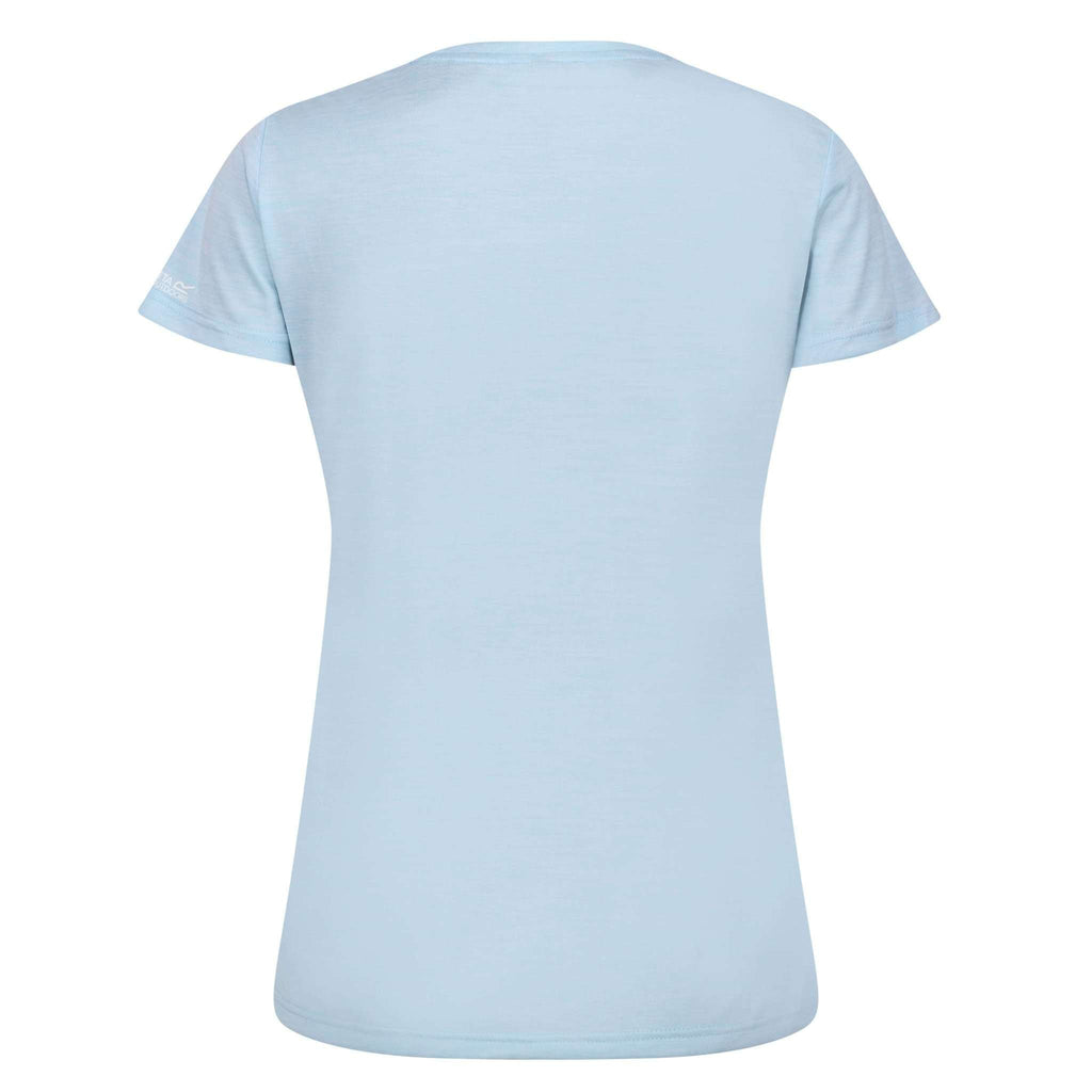 Fingal Edition - Damen T-Shirt | luftig, leicht und schnell trocknend - Blau Sea Haze Bild 2