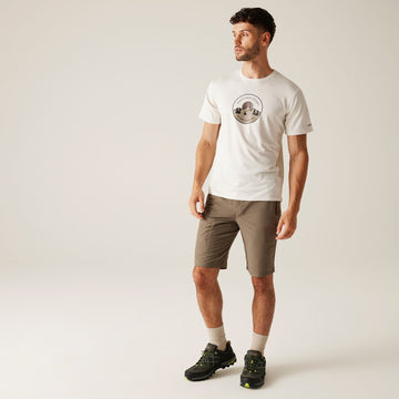 Fingal IX - Herren T-Shirt | gute Feuchtigkeitsableitung - Weiß Stone White Bild 1
