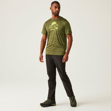 Fingal IX - Herren T-Shirt | gute Feuchtigkeitsableitung - Grün NephrtGrnMrl Bild 1