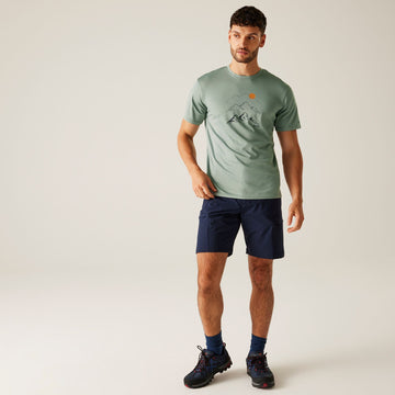 Fingal IX - Herren T-Shirt | gute Feuchtigkeitsableitung - Blau Glacier Bild 1