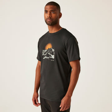 Fingal Stretch - Herren T-Shirt | schnelltrocknend - Grau Ash Bild 1