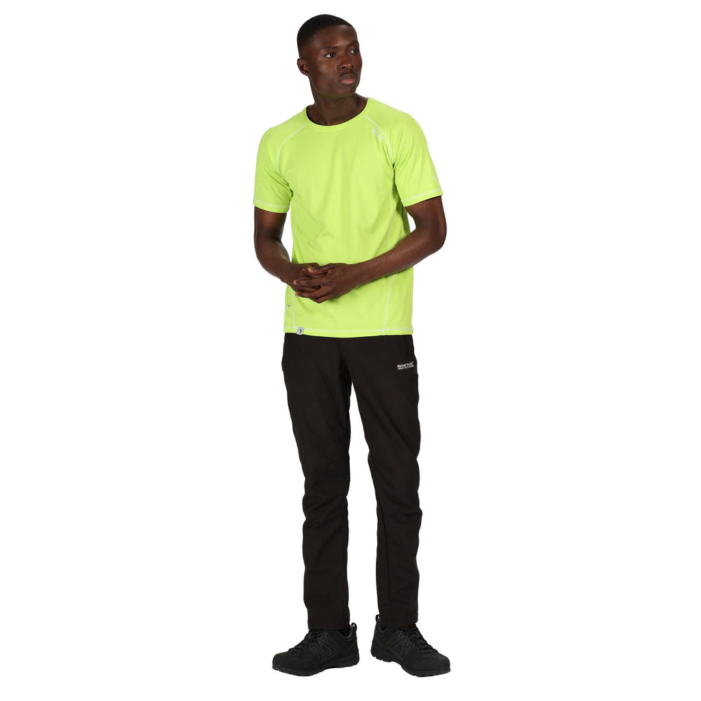 Geo Softshell - Herren Softshell-Hose - kurze Beinlänge | dauerhaft wasserabweisend - Schwarz 800 black Bild 1