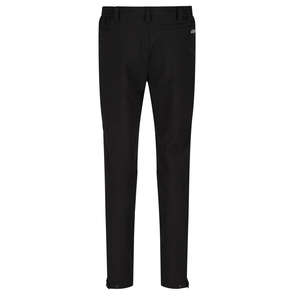 Geo SShell Trs II - Damen Softshell-Hose - kurze Beinlänge | mit wärmender Innenseite -Schwarz 800 black Bild 3