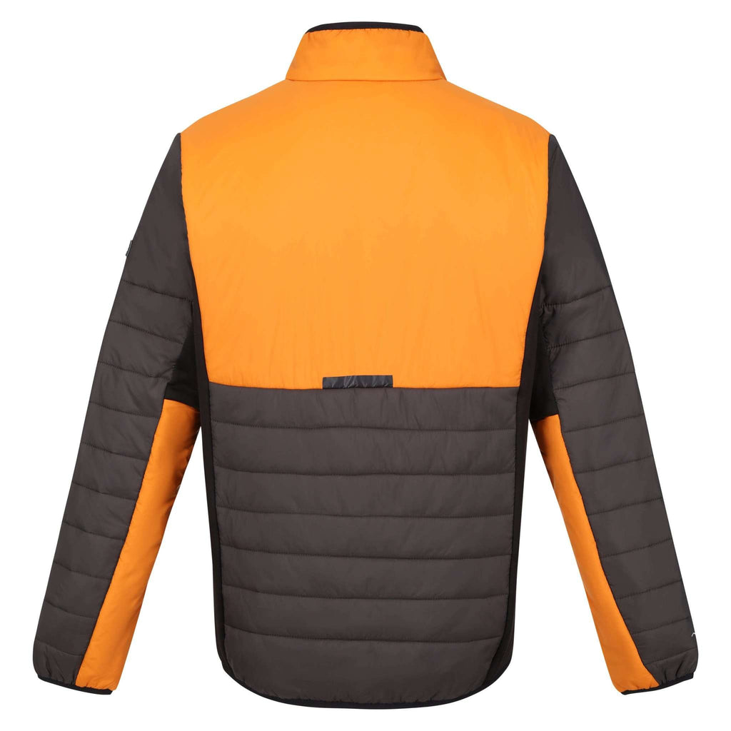 Halton VII - Herren Jacke | mit Stretch Einsätzen - Grau-Orange Ash/OranPepp Bild 7